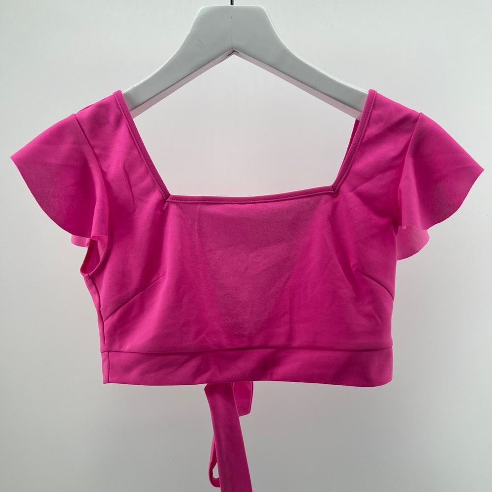 SHEIN pink top